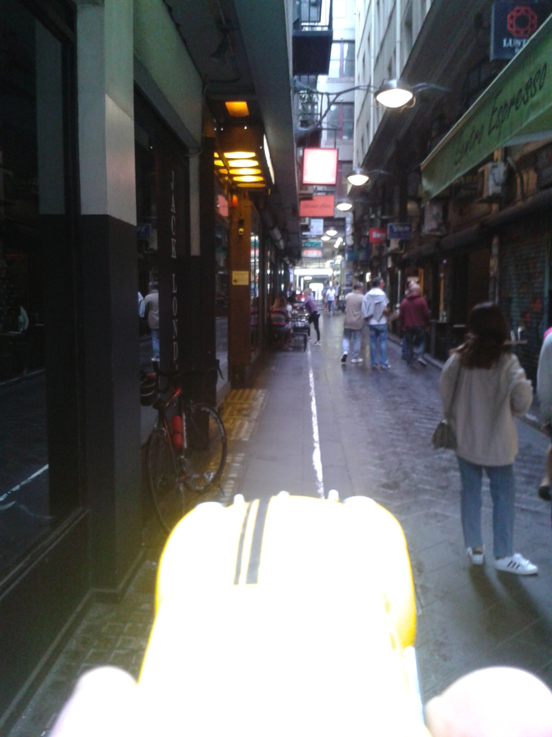 Centre Place laneway.